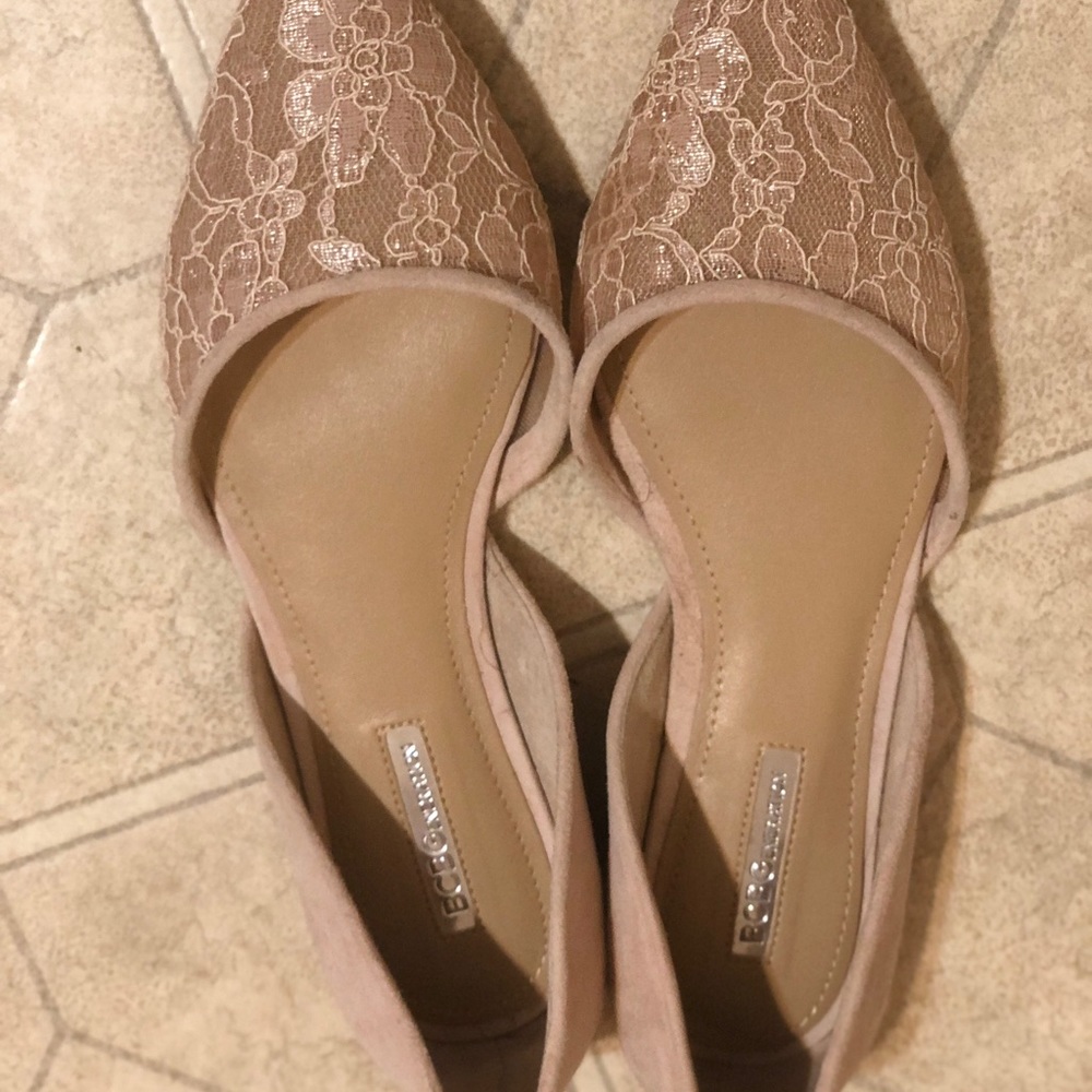 BCBGeneration flats-nude!!!